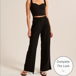 Abercrombie linen blend trousers NWT never worn